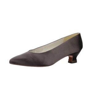 Stuart Weitzman Satin Printed Pumps